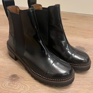 See by Chloe Chelsea combat boot size 37.5